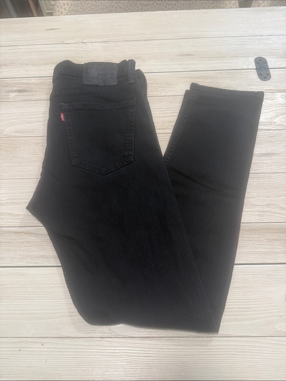 Levi's men's Black Skinny Jeans